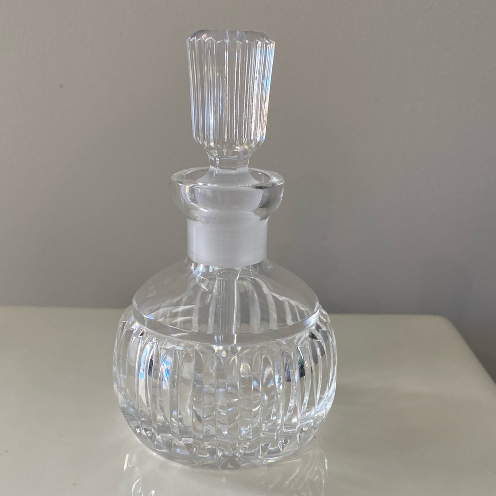 Vintage Waterford Crystal Lismore Perfume Bottle from the 70s